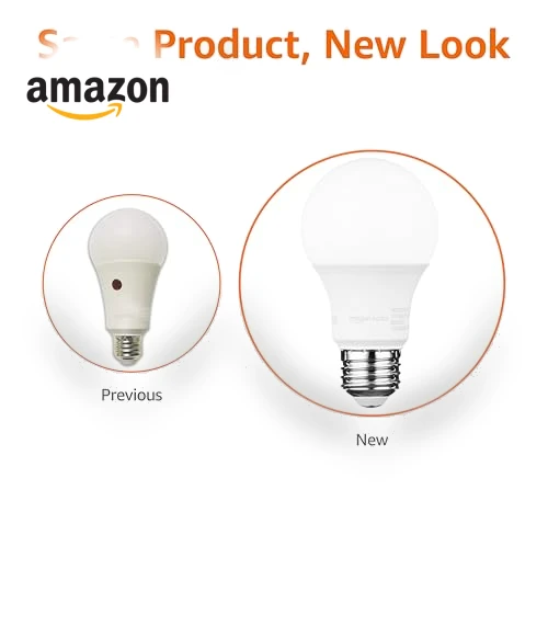 Dusk to Dawn Sensor LED Outdoor Light Bulb — LED, Amazon Basics