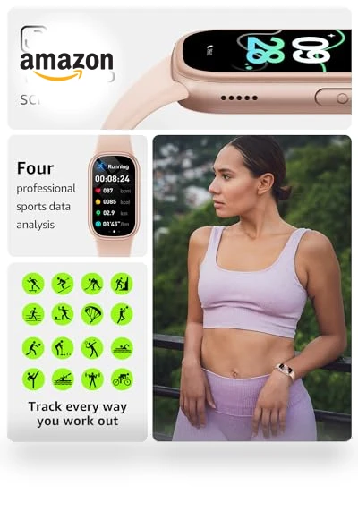 Fitness Tracker Smart Watch — Smartwatches, Asmoda