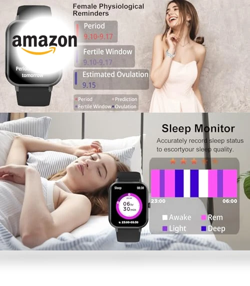 Fitness Tracker Smartwatch — Smartwatches, PLEIVO
