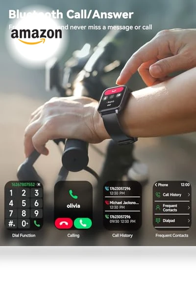 Fitness Tracker Smartwatch — Smartwatches, Quican