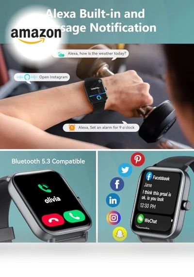 Fitness Tracker Smartwatch — Smartwatches, Quican