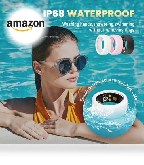 Health Tracker Smart Ring — Wearable Accessories, Oucscru