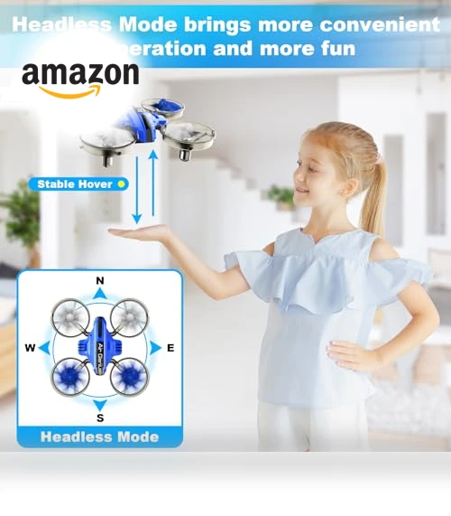 Mini Drone & Car 2 in 1 Toy — RC Helicopters, Oddire
