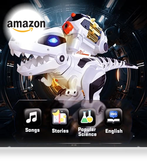 Remote Control Dinosaur Toy — Interactive Animal Companions, BEZGAR