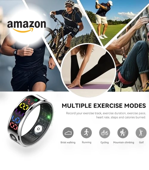 Smart Ring with Color Screen — Smart Rings, Hivisuals