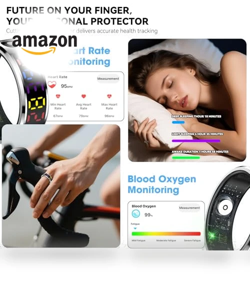 Smart Ring with Color Screen — Smart Rings, Hivisuals
