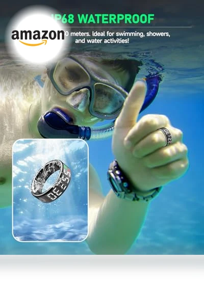 Smart Ring with LED Display — Smart Rings, KXKL