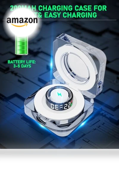 Smart Ring with LED Display — Smart Rings, KXKL