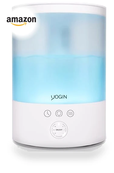 Ultrasonic Cool Mist Humidifier — Air Moisturizers, YOGIN