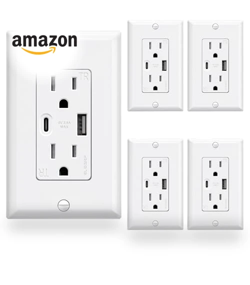 USB Wall Outlets — Chargers, ELEGRP