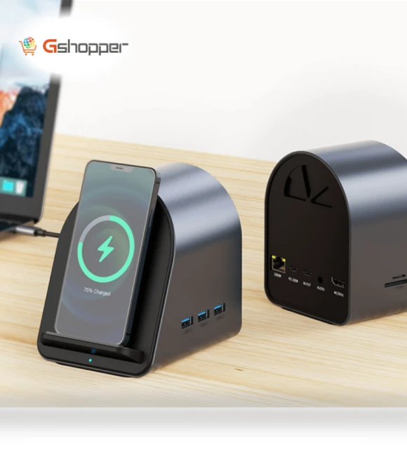 11-in-1 Gigabit Docking Station — Docking Stations