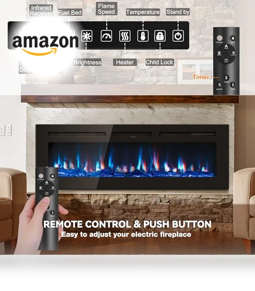 Electric Fireplace — Electric Heating Solutions, Manastin