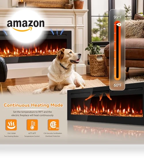 Electric Fireplace — Electric Heating Solutions, Manastin