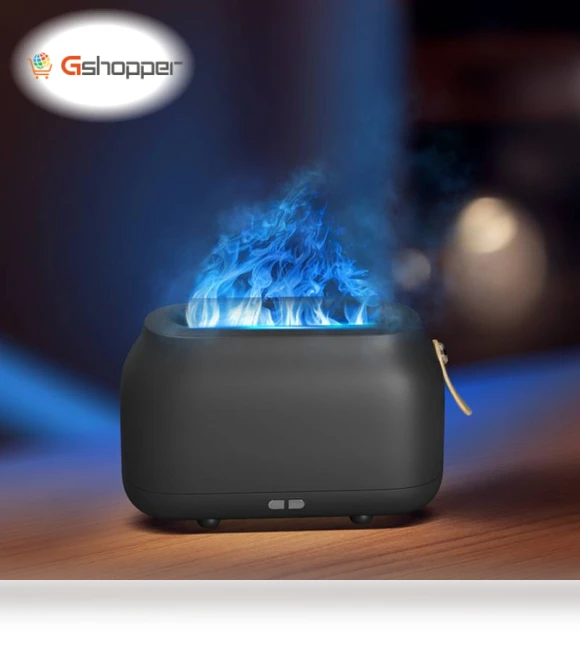 Flame Aromatherapy Humidifier — Air Moisturizers