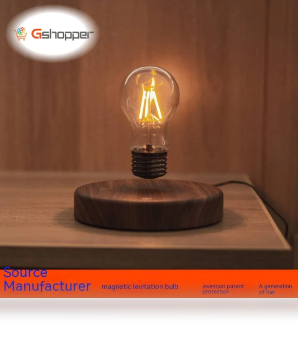 Magnetic Levitation Light Bulb — Creative Lighting Solutions