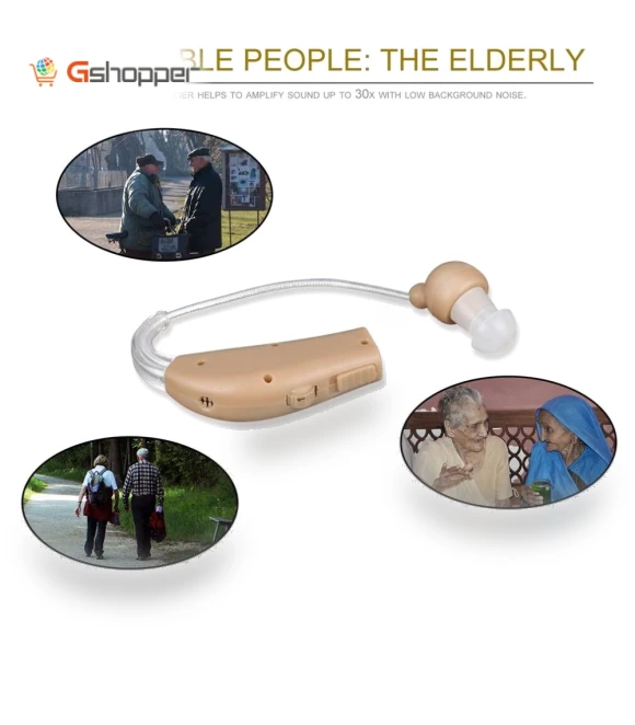 Rechargeable Hearing Aid Amplifier — Batteries & Chargers