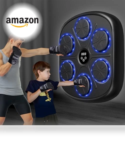 Smart Bluetooth Music Punching Machine — Boxing Training Gear, PetPong