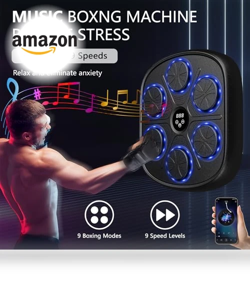 Smart Bluetooth Music Punching Machine — Boxing Training Gear, PetPong