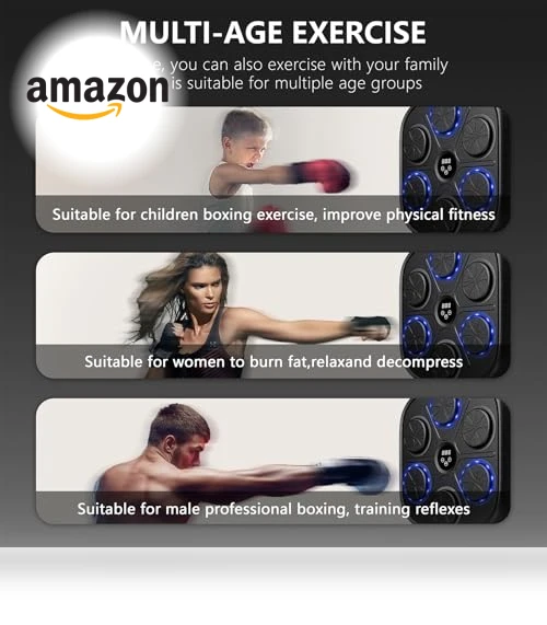 Smart Bluetooth Music Punching Machine — Boxing Training Gear, PetPong