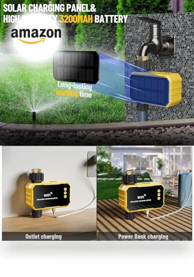 WiFi Water Timer — Automatic Irrigation, Emdoro