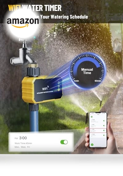 WiFi Water Timer — Automatic Irrigation, Emdoro