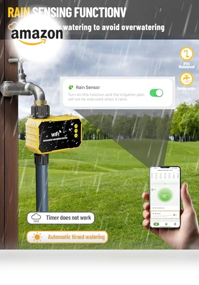 WiFi Water Timer — Automatic Irrigation, Emdoro