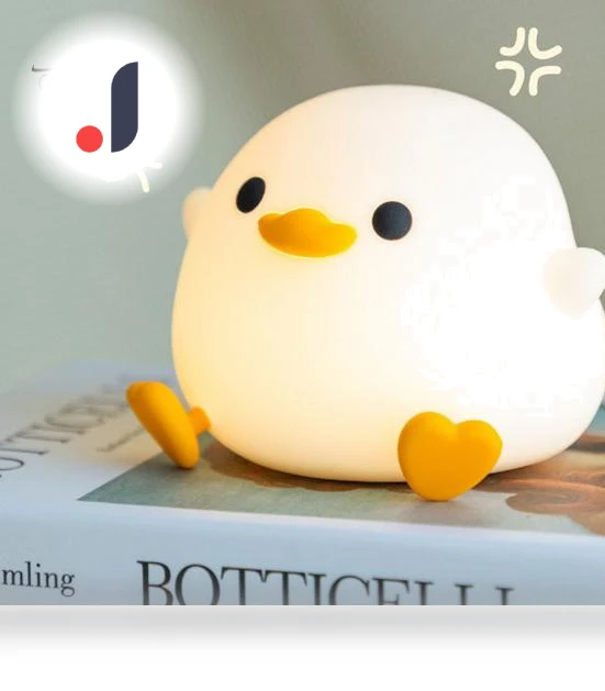 Cartoon Duck Night Light with Touch Sensor — Lamps & Shades, Home Kits