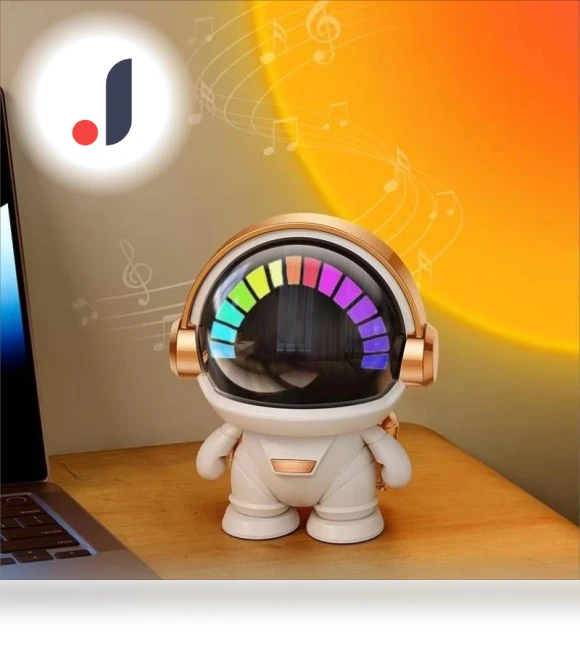 Multifunctional Bluetooth Speaker with LED Subwoofer — Portable Audio, RuKing