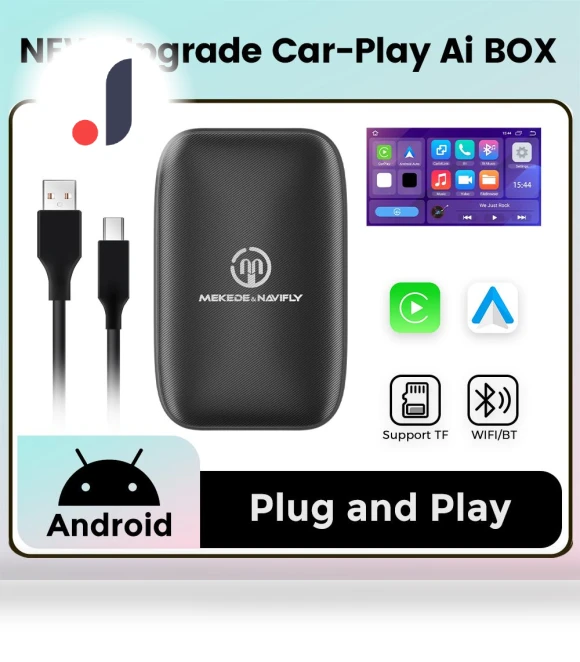 Wireless Carplay Adapter for Universal AI BOX — Stereo Receivers, JOHO - CarGear