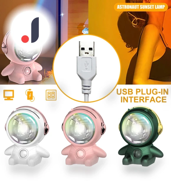 Astronaut Robot RGB Projection Light — Creative Lighting Solutions, Dangerous