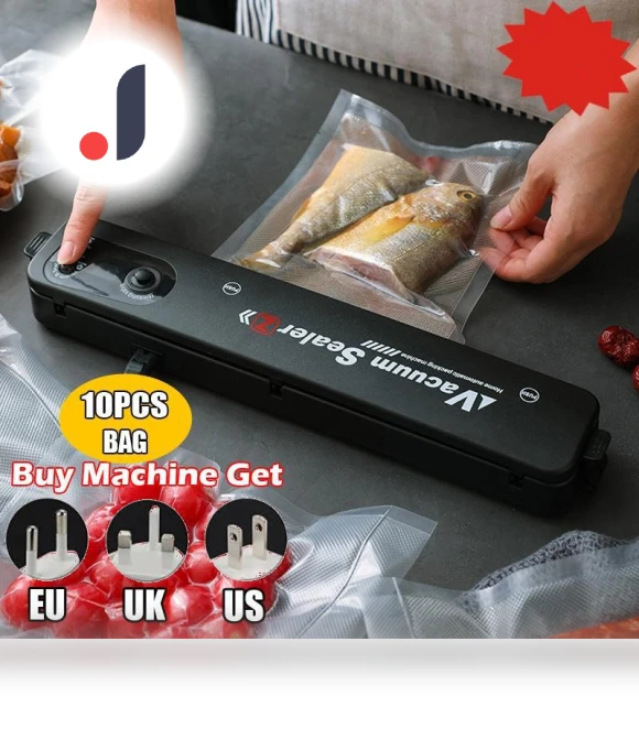 Electric Food Vacuum Sealer — Vacuum Bags, Smart Mouse