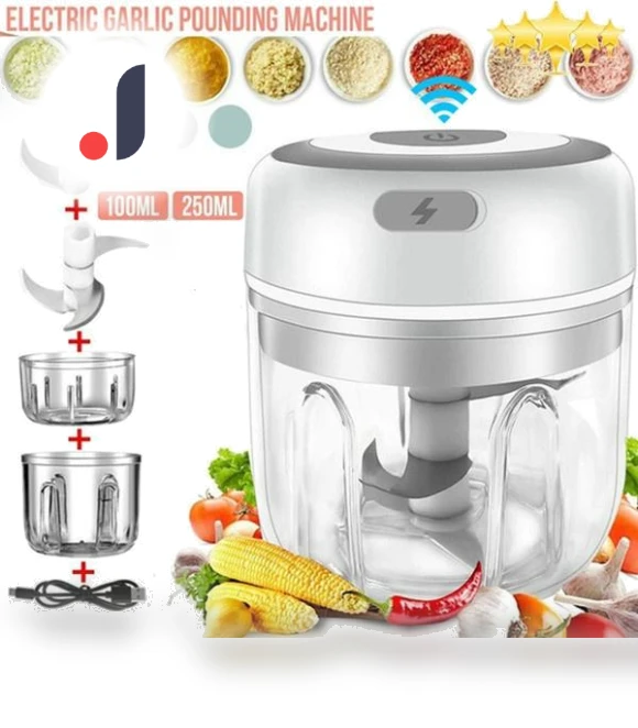 Electric Garlic Press — Choppers, TOP-HOME MALL