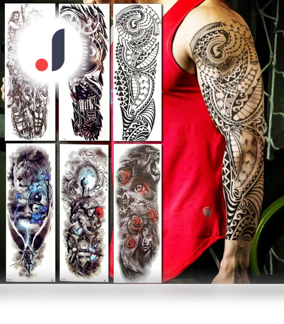 Full Arm Robot Temporary Tattoo Stickers — Temporary Tattoos, MM Beauty Home