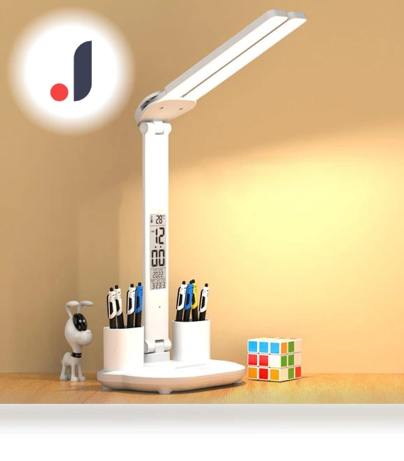 LED Desk Lamp with Adjustable Brightness — Study & Desk Lighting, DC-Home-2