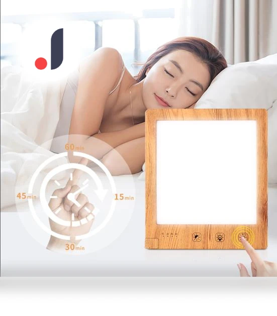 LED Solar Lamp with Adjustable Brightness and Color — Light Therapy Solutions, Pleasure Holiday