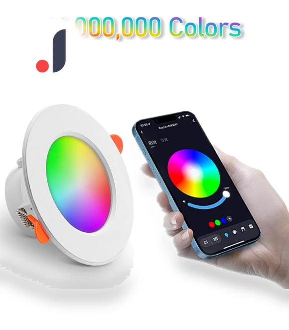 RGB LED Ceiling Light — Overhead Lighting, Cosy Homes