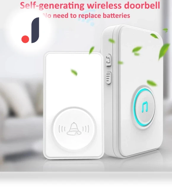 Self-Generating Wireless Doorbell — Kits, Jakemy