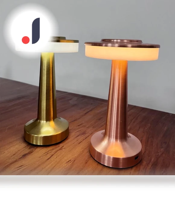Touch Retro LED Rechargeable Dining Bar Light — Desk & Table Lighting, Zhou Yajin