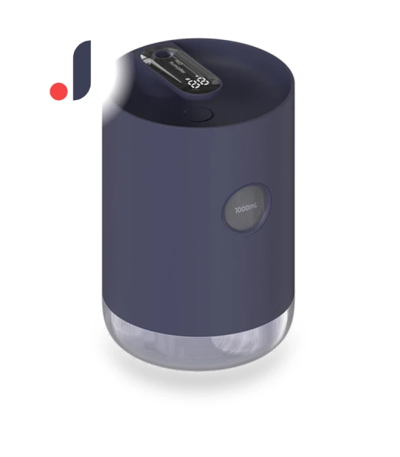 USB Humidifier with LED Night Light — Air Moisturizers, Flower Dance