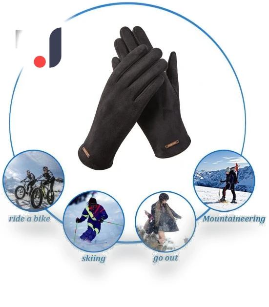 Winter Quilted Touchscreen Gloves — Gloves, Enjoy Smart Home