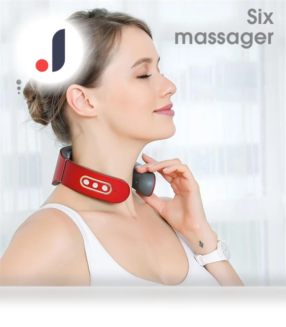 Electric Pulse Massager for Neck and Shoulders — Back Relief Solutions, TOP MALL-005
