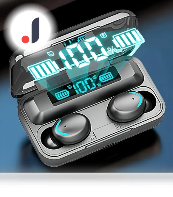 High-Quality Stereo Sound Wireless Earbuds with Noise Cancellation — In-Ear Headphones, Tool parts