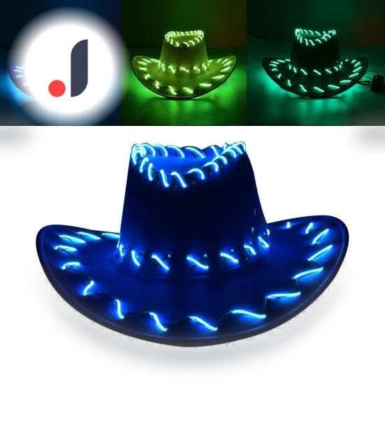 LED Cowboy Hat with Controller — Hats, tianhangyuan
