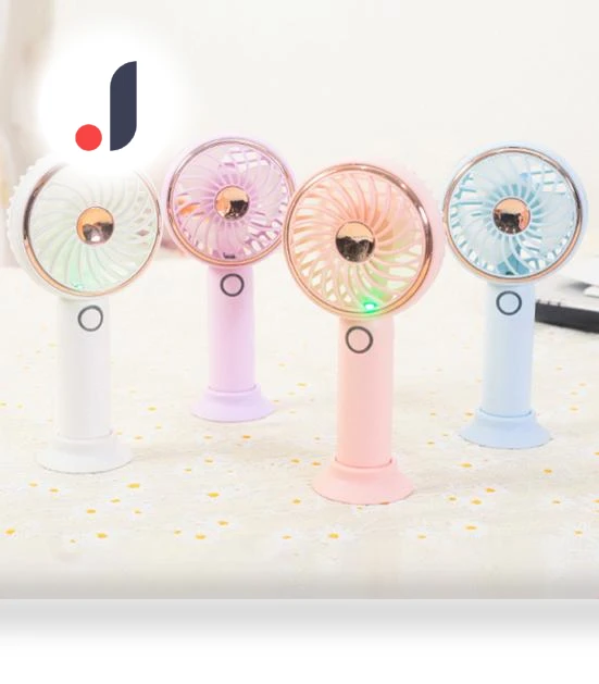 Portable Mini Fan with 3 Speeds — Portable Cooling Solutions, Phone Needs
