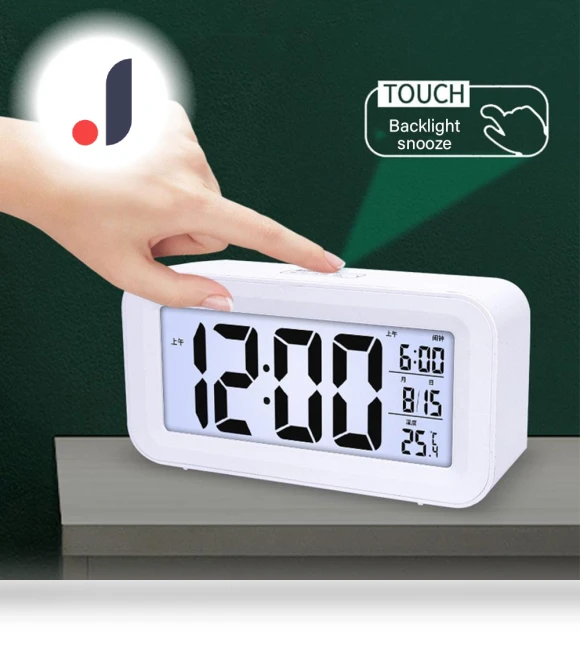 Silent Smart Alarm Clock — Alarms & Clocks, Factory Discount Outlet
