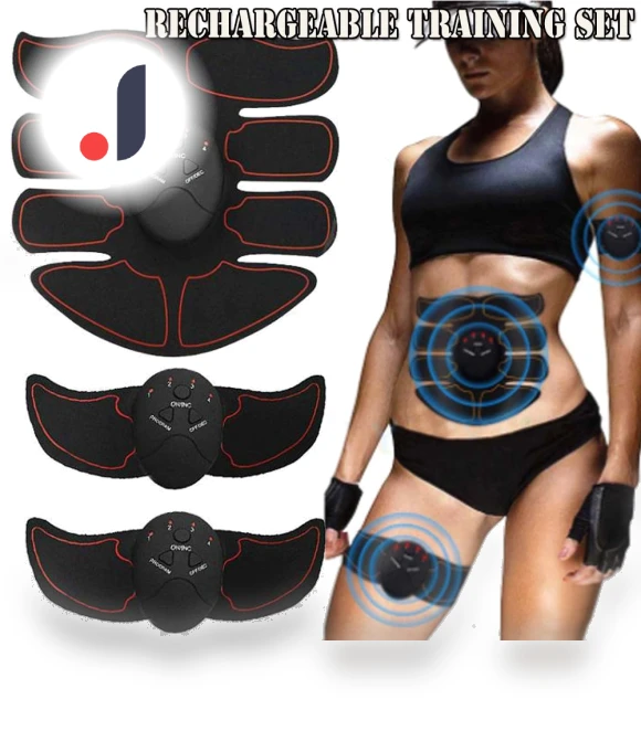 Smart Rechargeable EMS Muscle Training Sticker — Muscle Stimulators, Binchi Outdoor Equipment