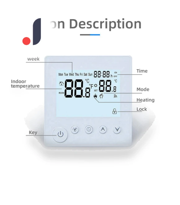 Temperature Controller with LCD Display — Home Climate Control, Automobile and motorcycle supplies