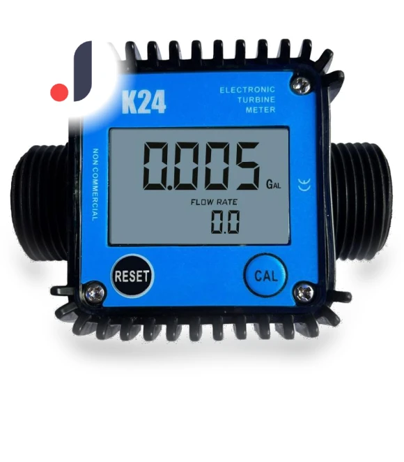 Turbine Flow Meter with Electronic Digital Display — Flow, Smart Mouse