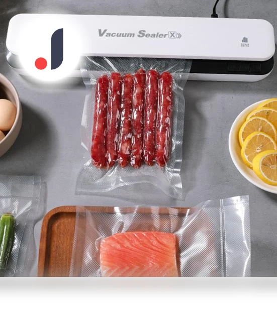 Vacuum Sealing Machine with 10 Bags — Vacuum Bags, Refreshing Home