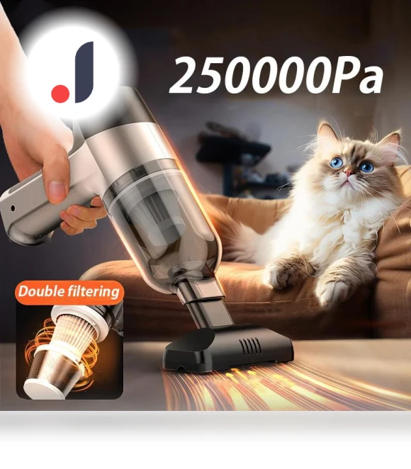 4-in-1 Car & Household Vacuum Cleaner — Vacuums, TOP MALL-005